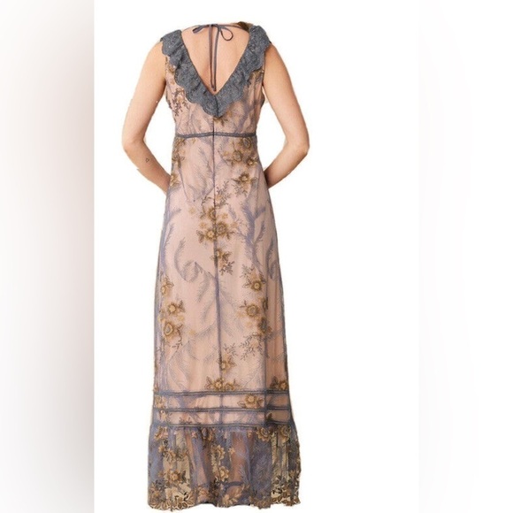 Sundance Lace Cardinal Embroidered Floral Dress - Picture 8 of 15